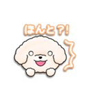 ふわふわの犬くん（個別スタンプ：17）
