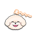 ふわふわの犬くん（個別スタンプ：35）