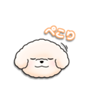 ふわふわの犬くん（個別スタンプ：40）
