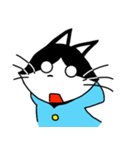 雨がっぱにゃんこスタンプ（個別スタンプ：19）