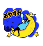 雨がっぱにゃんこスタンプ（個別スタンプ：32）