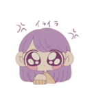 うるうるおめめの女の子♡（個別スタンプ：4）