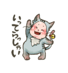 ゆるかわアニマルあかちゃん（個別スタンプ：5）