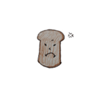 食パンさんのあいさつ。（個別スタンプ：15）