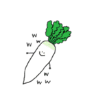 毎日使える♡栄養満点ゆるかわ野菜スタンプ（個別スタンプ：7）