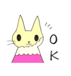 猫の《はにゃ》（個別スタンプ：4）