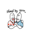 シンプル日常会話。（個別スタンプ：35）