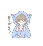 パーカーちゃん達（個別スタンプ：2）