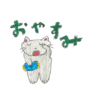個性豊かなヒツネコさん（個別スタンプ：6）