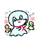 たまに口が悪いモノクロ犬(梅雨〜夏ver)（個別スタンプ：12）