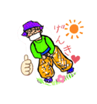 こんな時期みんなで元気にいきましょう。（個別スタンプ：5）