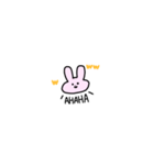 真顔なうさぎさん（個別スタンプ：10）