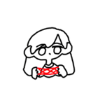 リネンちゃんの不便スタンプ（個別スタンプ：4）