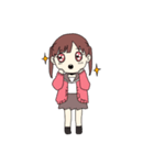 かわいい女の子すたんぷ（個別スタンプ：3）