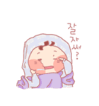 可愛いフーディー(バージョン·韓国)（個別スタンプ：32）