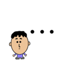 男性の会話スタンプ（個別スタンプ：25）