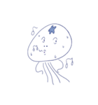 クセになるクラゲ（個別スタンプ：22）
