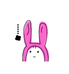 うさぎの中スタンプ2（個別スタンプ：5）
