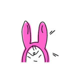 うさぎの中スタンプ2（個別スタンプ：10）