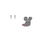 赤っ鼻のねずみくん（個別スタンプ：13）
