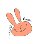 ゆるいうさぎすたんぷ。（個別スタンプ：3）