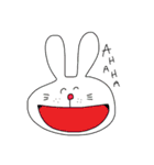 ゆるいうさぎすたんぷ。（個別スタンプ：5）
