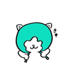 ぱーかーを着たねこ（個別スタンプ：1）