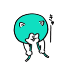 ぱーかーを着たねこ（個別スタンプ：2）