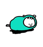 ぱーかーを着たねこ（個別スタンプ：20）