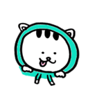 ぱーかーを着たねこ（個別スタンプ：25）