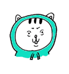 ぱーかーを着たねこ（個別スタンプ：29）