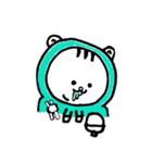 ぱーかーを着たねこ（個別スタンプ：33）