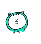 ぱーかーを着たねこ（個別スタンプ：38）