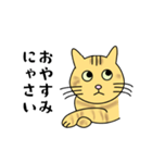 達観したねこ（敬語）（個別スタンプ：12）