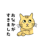 達観したねこ（敬語）（個別スタンプ：13）