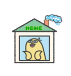 ぼすちゃん。おうち（個別スタンプ：9）
