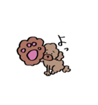 保護犬応援！トイプードルと遊ぼう（個別スタンプ：15）