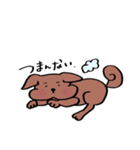 保護犬ごるちゃんの日常（個別スタンプ：4）
