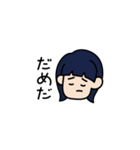 新入社員のオン眉ちゃん（個別スタンプ：23）