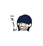 新入社員のオン眉ちゃん（個別スタンプ：24）