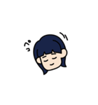 新入社員のオン眉ちゃん（個別スタンプ：32）