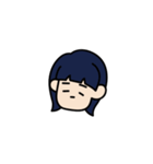 新入社員のオン眉ちゃん（個別スタンプ：33）