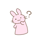 パペットのうさぎさん（個別スタンプ：5）