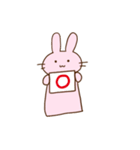 パペットのうさぎさん（個別スタンプ：17）