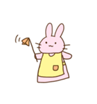パペットのうさぎさん（個別スタンプ：25）