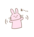 パペットのうさぎさん（個別スタンプ：30）