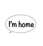 シンプル英語で！吹き出しバージョン（個別スタンプ：37）