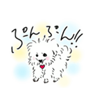 心がほんわか！ハッピーほわほわんこ！（個別スタンプ：3）