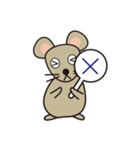 ねずみっくす（個別スタンプ：4）