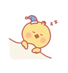 ぽちゃぽちゃかわいいひよこ 'ひよこ豆'（個別スタンプ：5）